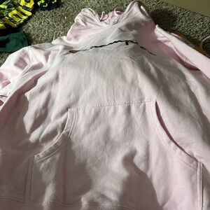 Champion Light Pink Athletic Hoodie